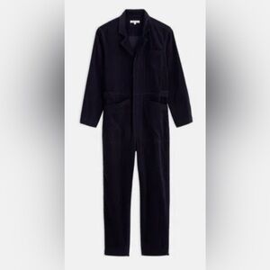Alex Mill Standard Fine Wale Corduroy Jumpsuit Deep Navy Size Large